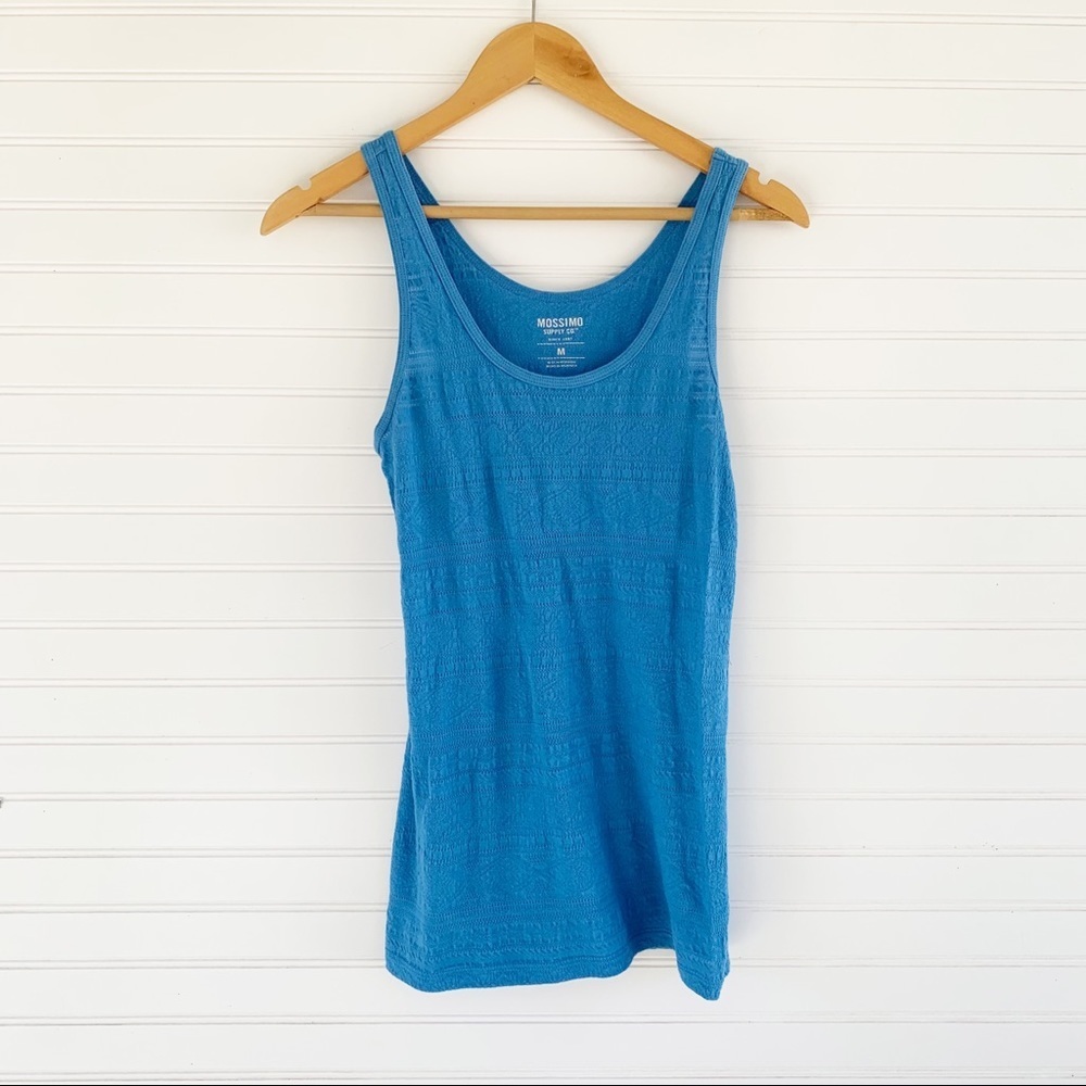 Mossimo Blue Tank Top Women’s Size M